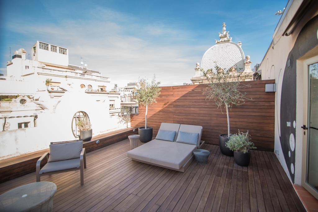 Quarto Duplo com Terraço